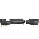Remark 3 Piece Living Room Set