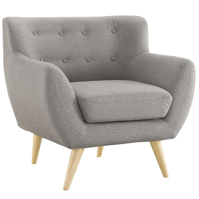 Remark Upholstered Fabric Armchair