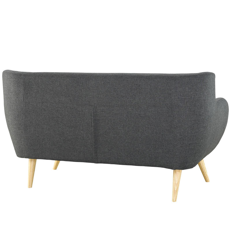 Remark Upholstered Fabric Loveseat