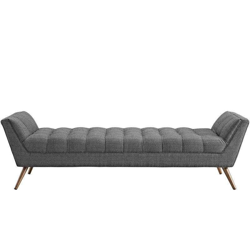 Response Upholstered Fabric Bench