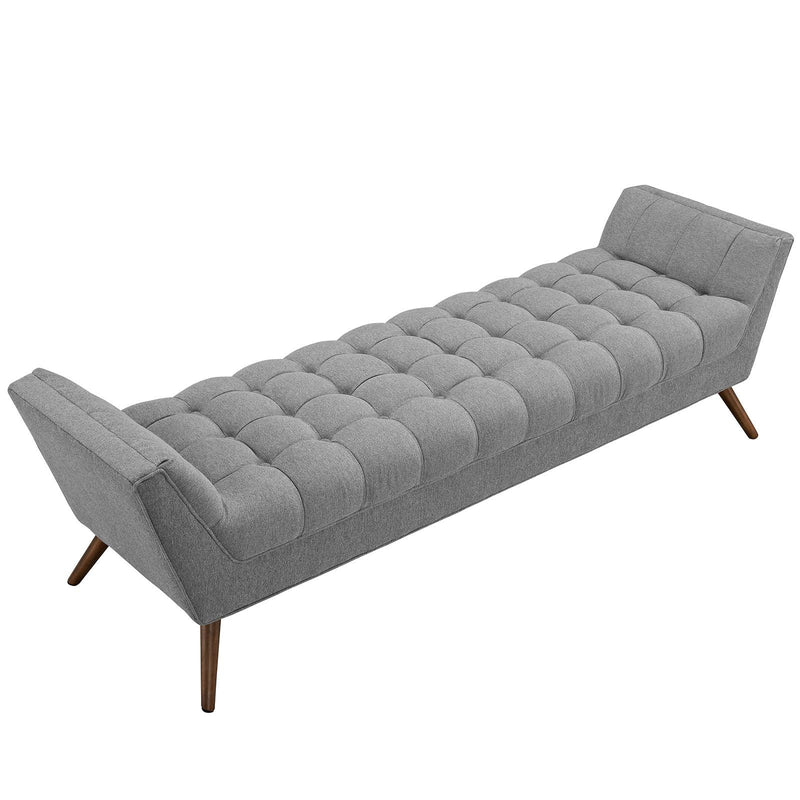 Response Upholstered Fabric Bench