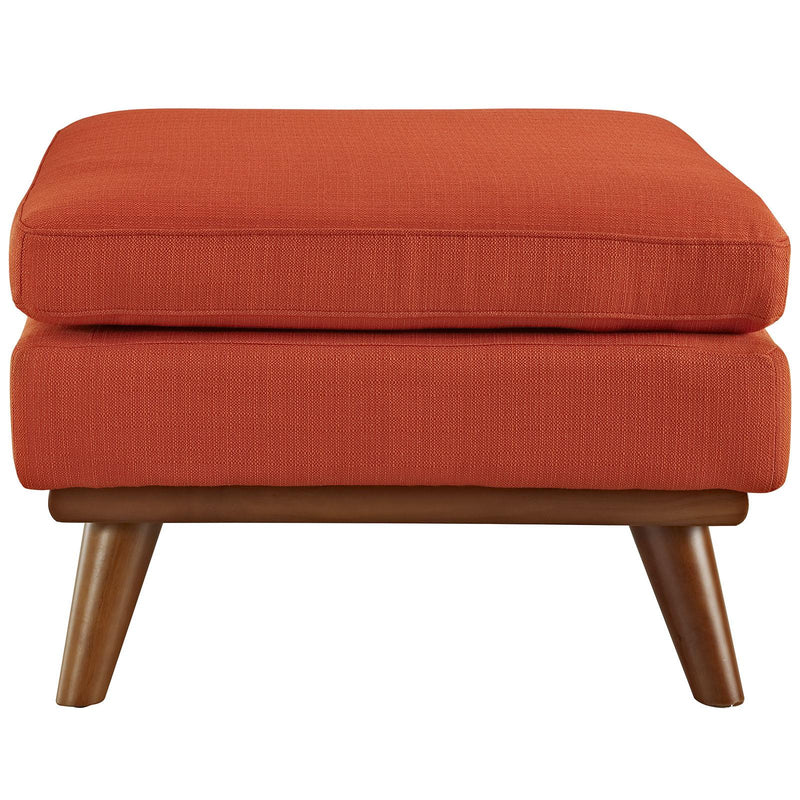 Engage Upholstered Fabric Ottoman