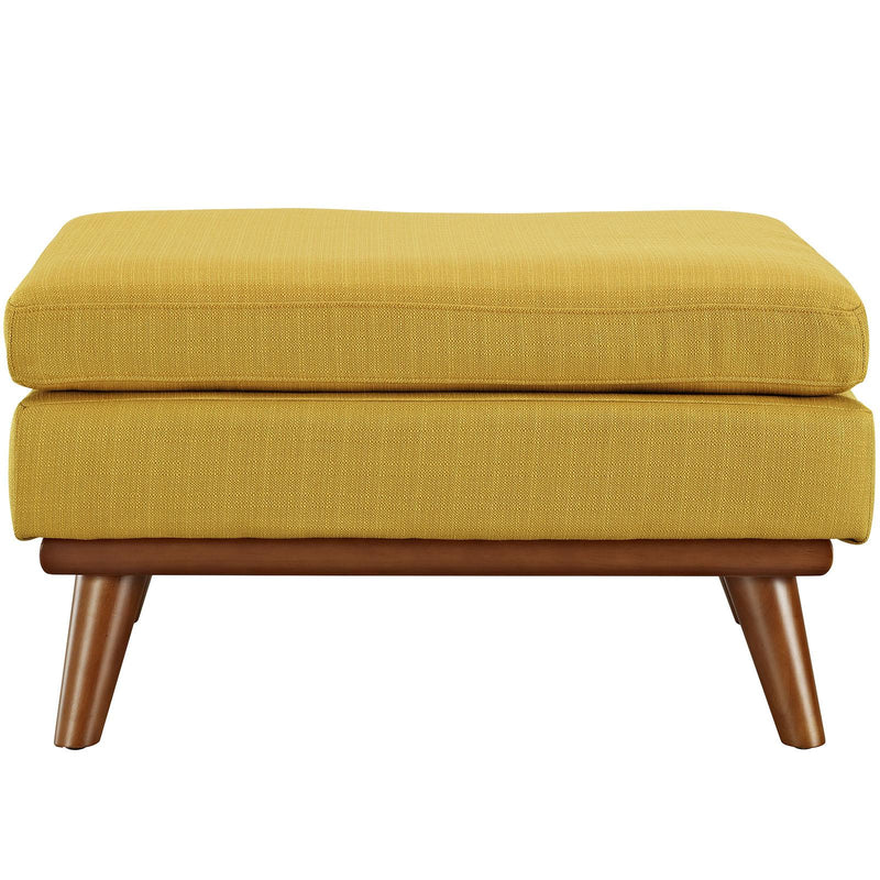 Engage Upholstered Fabric Ottoman