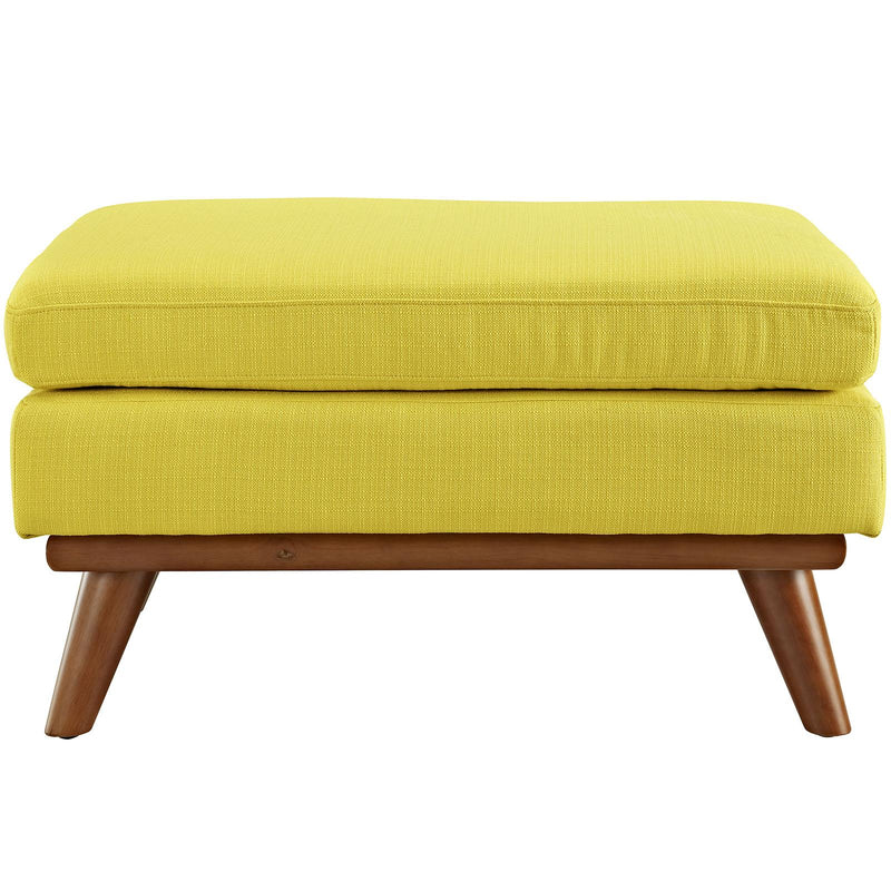 Engage Upholstered Fabric Ottoman