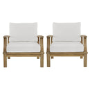 Marina 2 Piece Outdoor Patio Teak Set