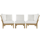 Marina 3 Piece Outdoor Patio Teak Set