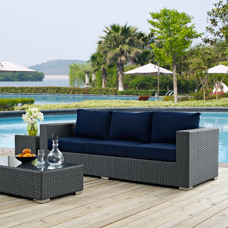 Sojourn Outdoor Patio Sunbrella� Sofa