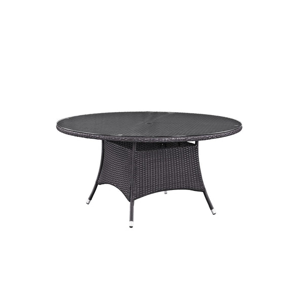 Convene 59" Round Outdoor Patio Dining Table image