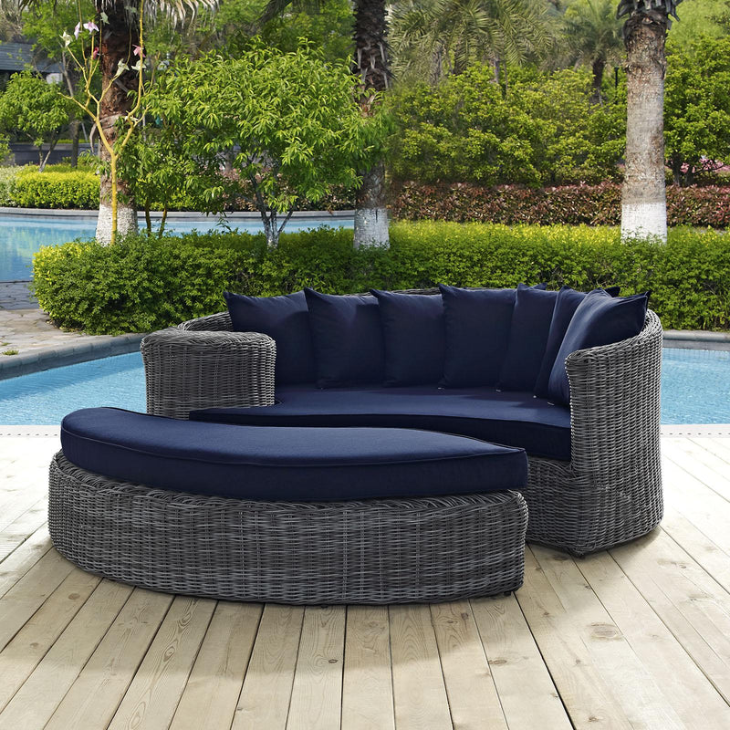 Summon Outdoor Patio Sunbrella� Daybed