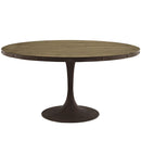 Drive 60" Round Wood Top Dining Table