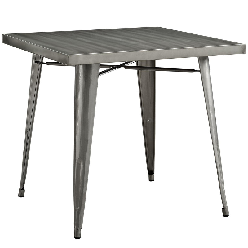 Alacrity Square Metal Dining Table image