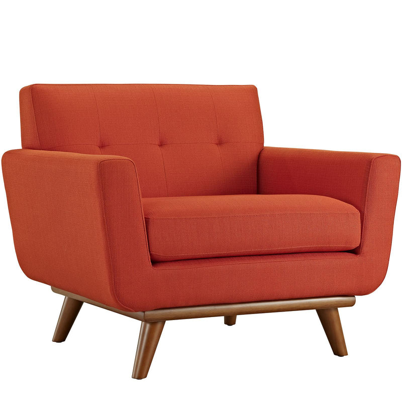 Engage Upholstered Fabric Armchair