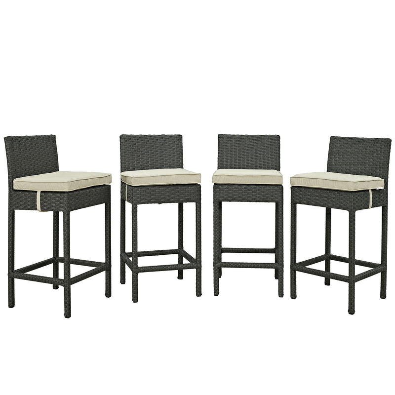 Sojourn 4 Piece Outdoor Patio Sunbrella� Pub Set