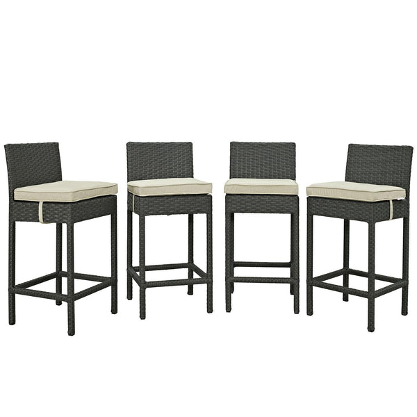 Sojourn 4 Piece Outdoor Patio Sunbrella� Pub Set