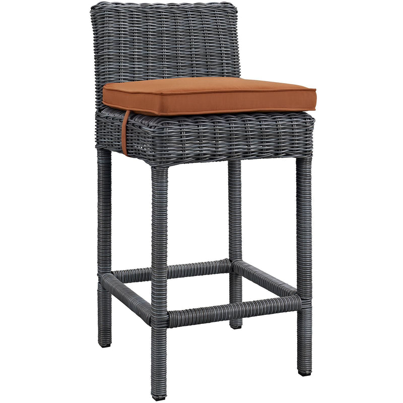 Summon Bar Stool Outdoor Patio Sunbrella� Set of 4