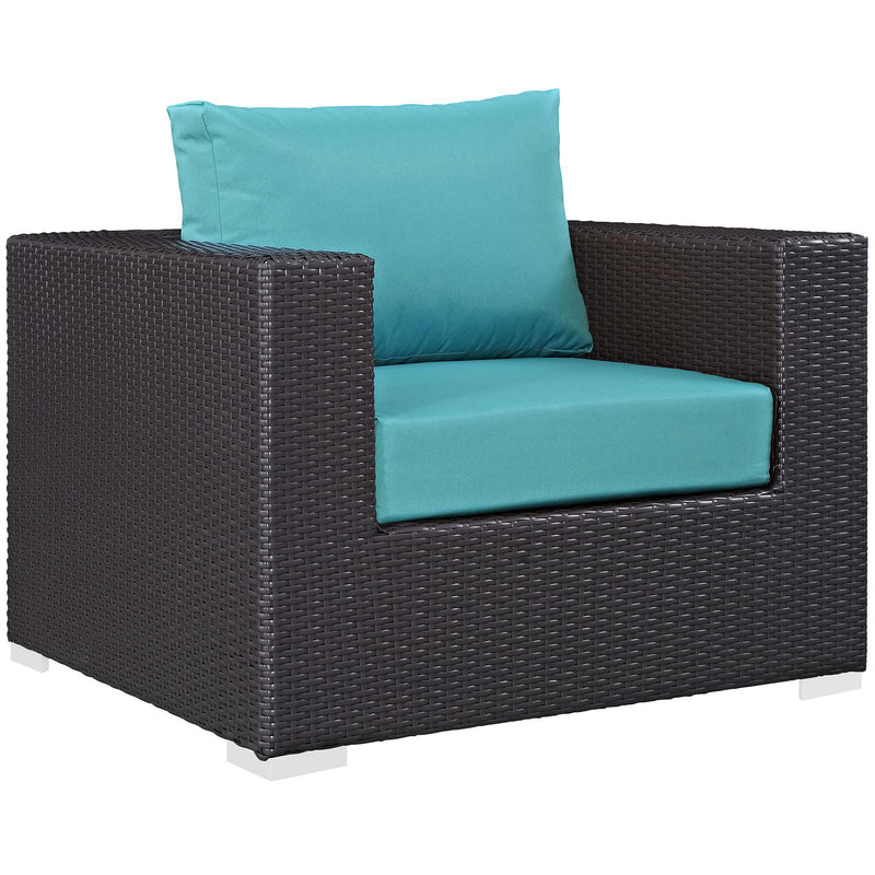 Convene 5 Piece Outdoor Patio Sofa Set