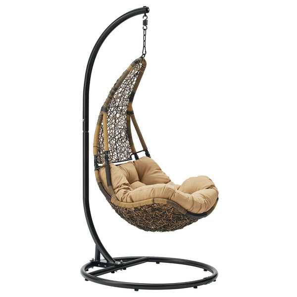 Abate Outdoor Patio Swing Chair With Stand image