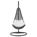 Abate Outdoor Patio Swing Chair With Stand