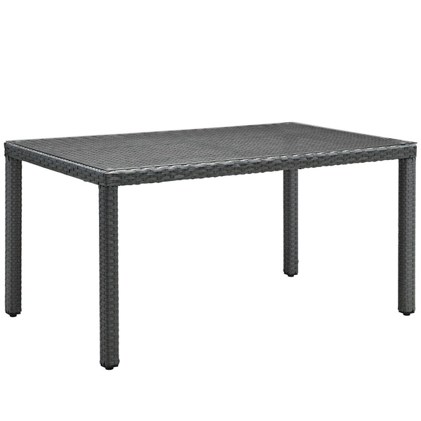 Sojourn 59" Outdoor Patio Dining Table image