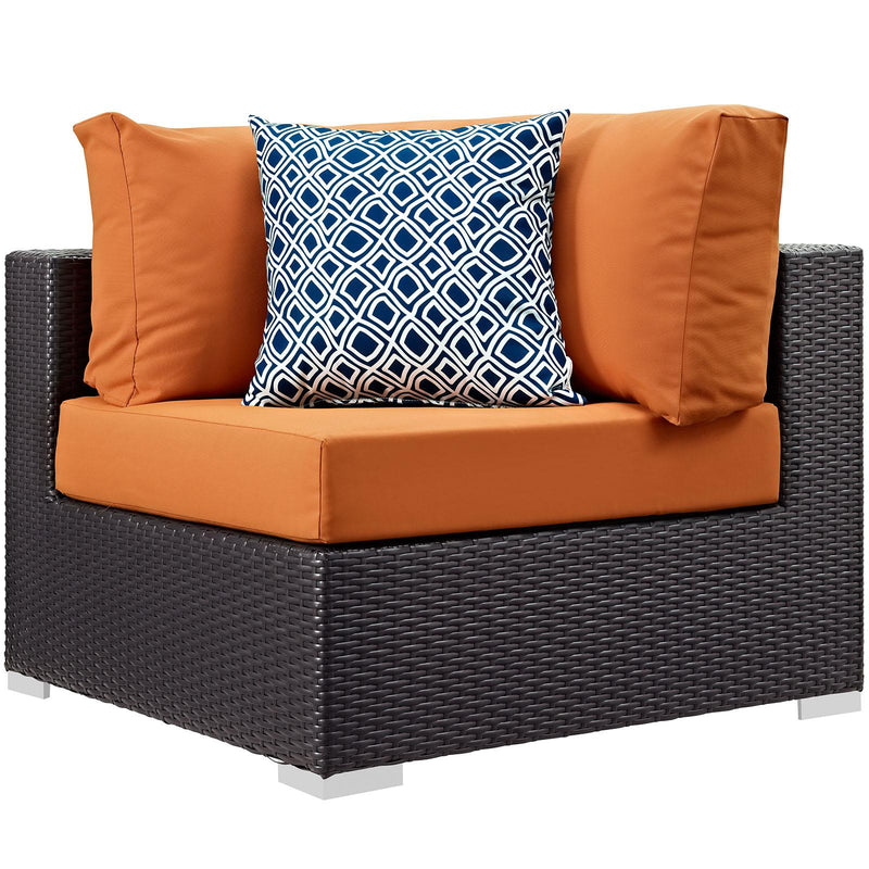 Convene 8 Piece Outdoor Patio Sectional Set