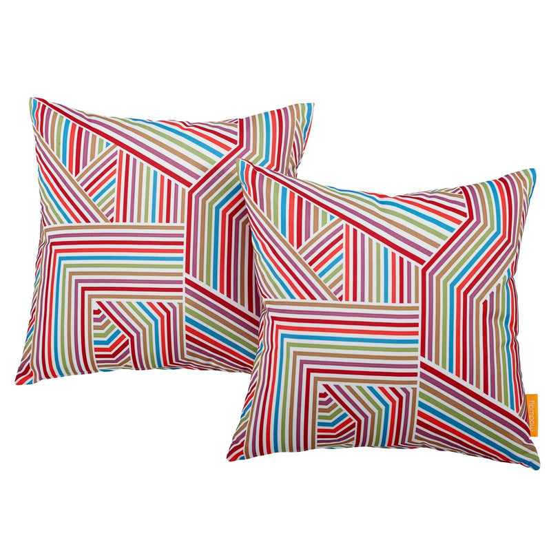 Modway Two Piece Outdoor Patio Pillow Set