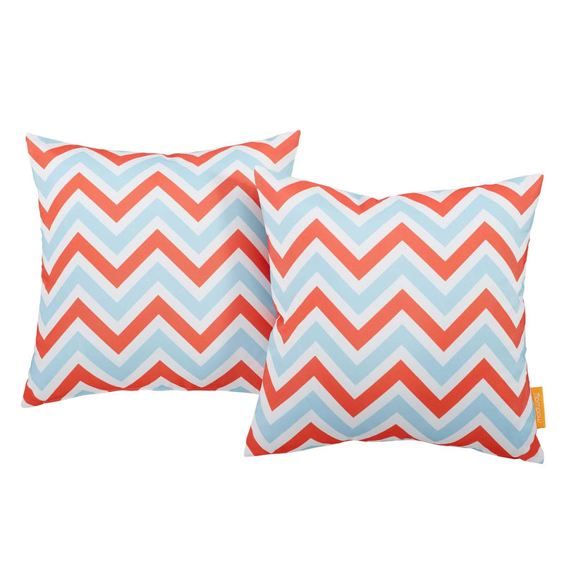 Modway Two Piece Outdoor Patio Pillow Set