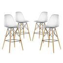 Pyramid Dining Side Bar Stool Set of 4
