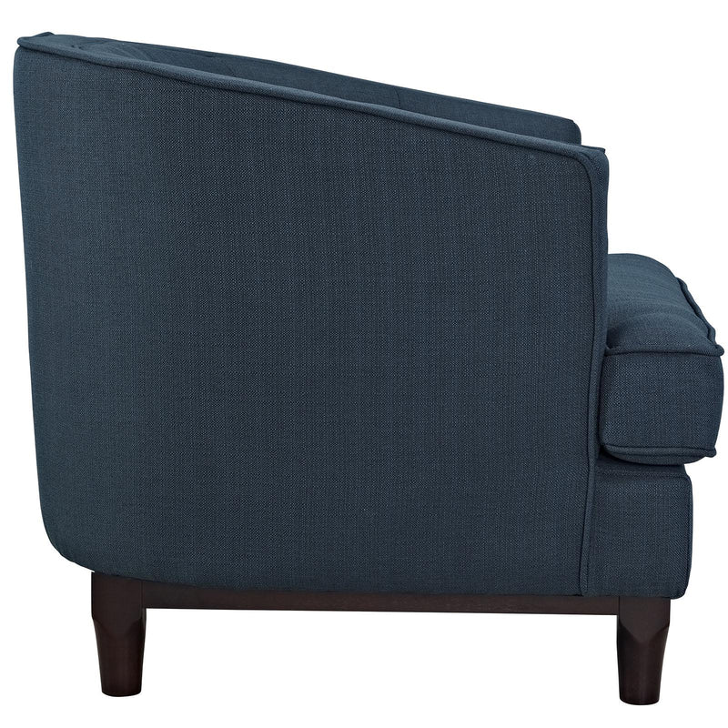 Coast Upholstered Fabric Armchair