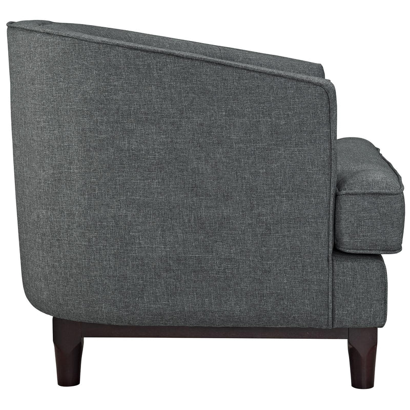 Coast Upholstered Fabric Armchair