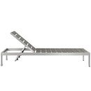 Shore Outdoor Patio Aluminum Chaise
