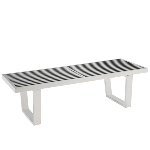 Sauna 4' Stainless Steel Bench image