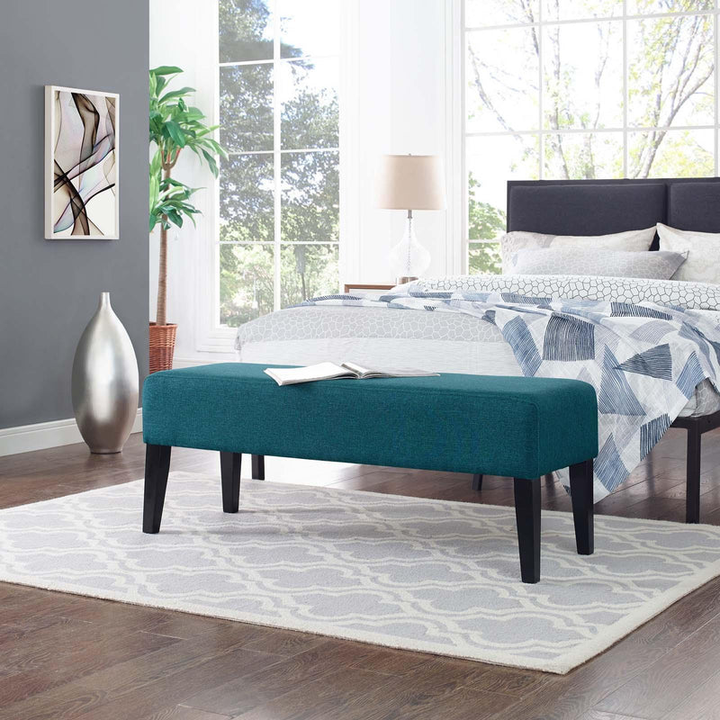 Connect Upholstered Fabric Bench