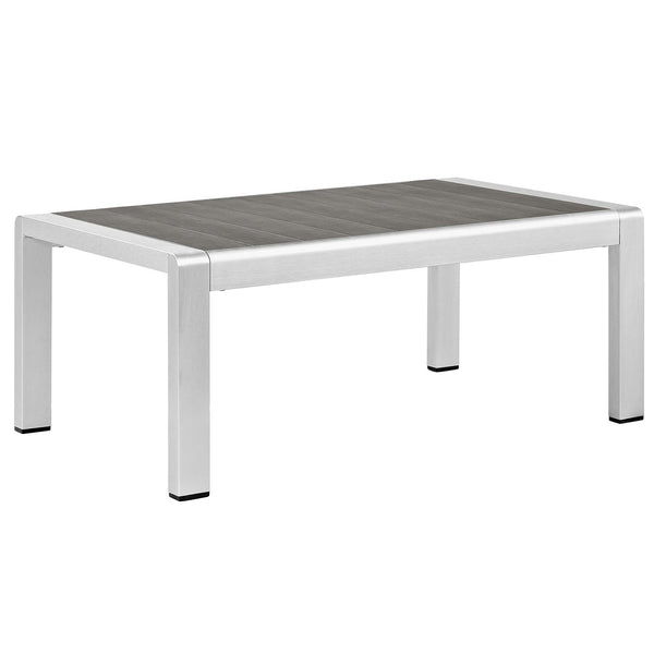 Shore Outdoor Patio Aluminum Coffee Table image