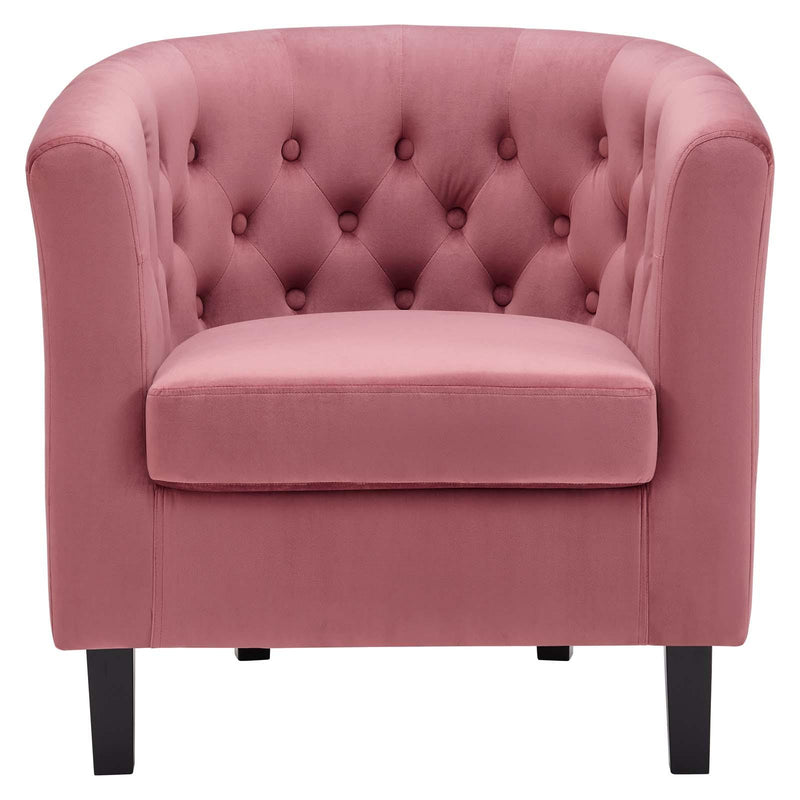 Prospect Performance Velvet Armchair