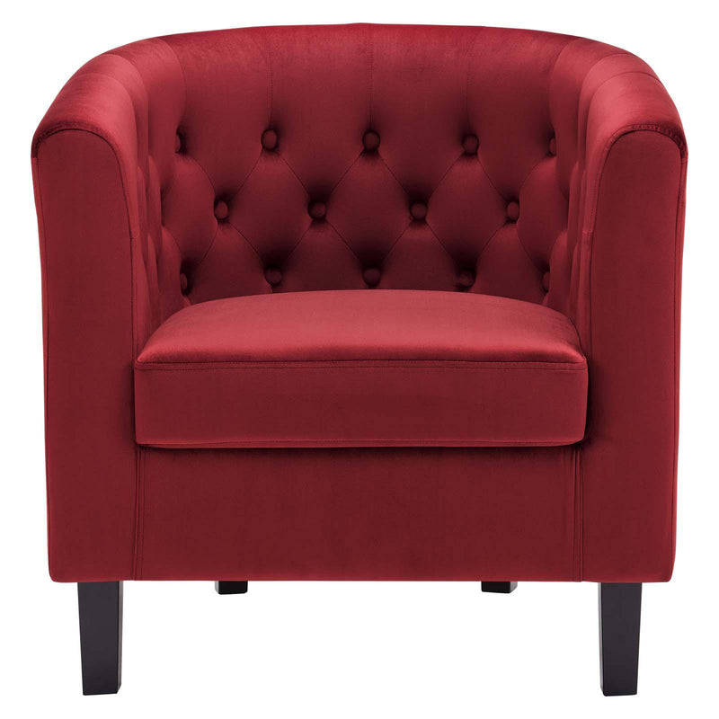 Prospect Performance Velvet Armchair