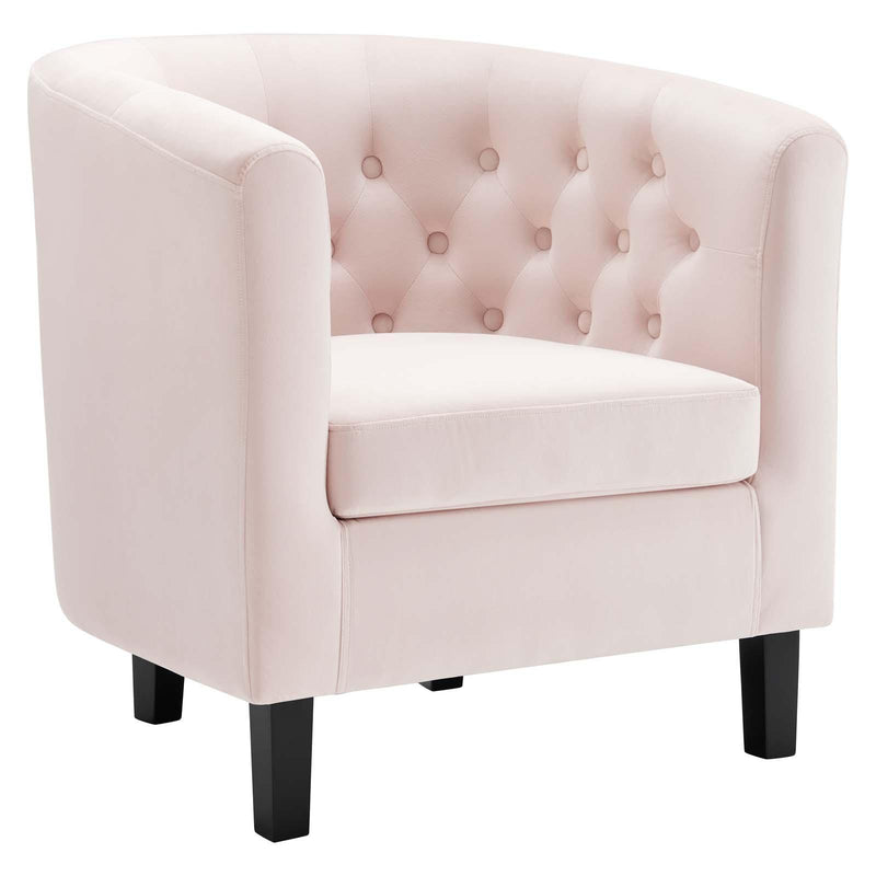 Prospect Performance Velvet Armchair