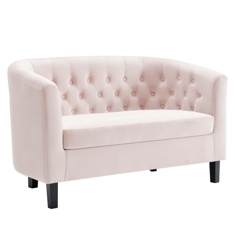 Prospect Performance Velvet Loveseat