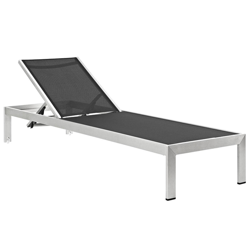 Shore Chaise Outdoor Patio Aluminum Set of 6