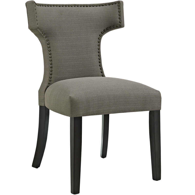 Curve Fabric Dining Chair