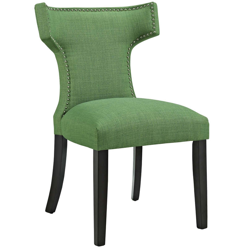 Curve Fabric Dining Chair