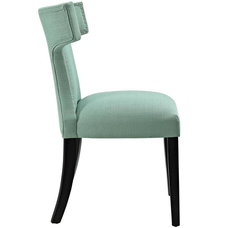 Curve Fabric Dining Chair