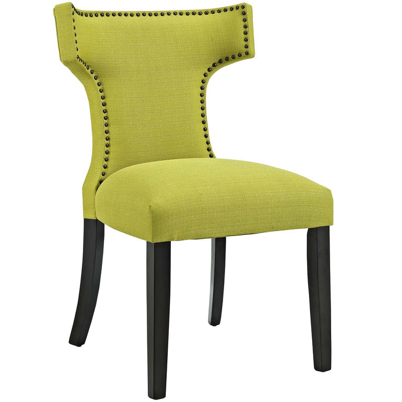 Curve Fabric Dining Chair