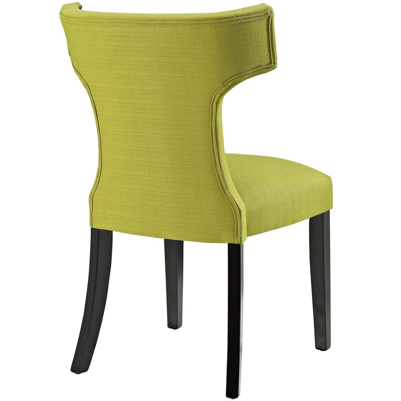 Curve Fabric Dining Chair