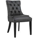 Regent Tufted Faux Leather Dining Chair