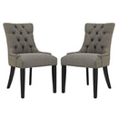 Regent Dining Side Chair Fabric Set of 2