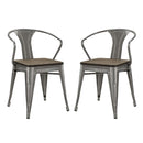 Promenade Bamboo Dining Chair Set of 2