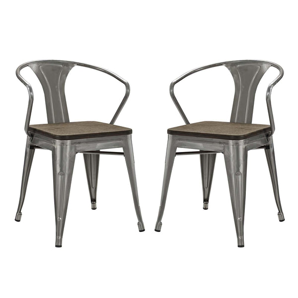 Promenade Bamboo Dining Chair Set of 2 image