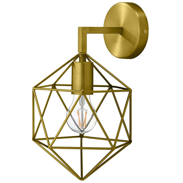 Derive Brass Wall Sconce Light Fixture image