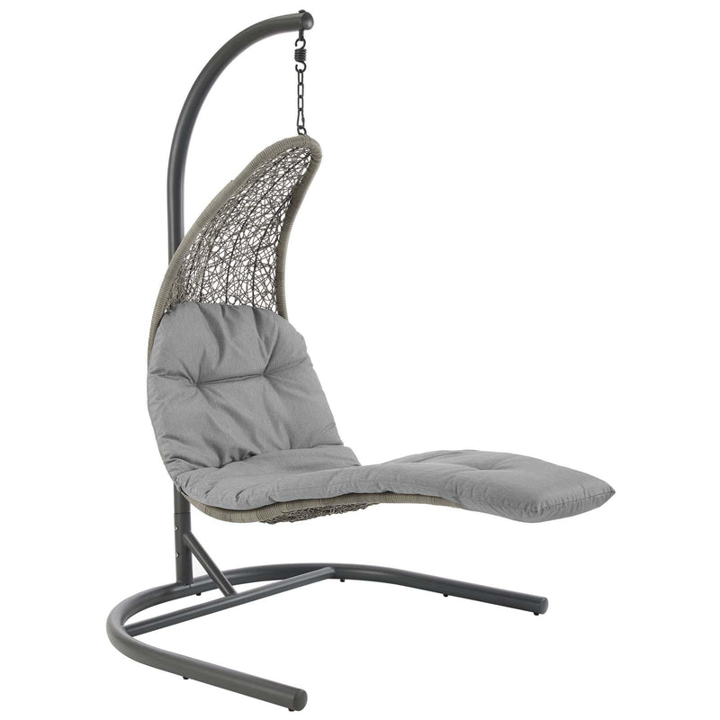 Landscape Hanging Chaise Lounge Outdoor Patio Swing Chair