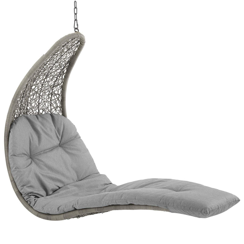 Landscape Hanging Chaise Lounge Outdoor Patio Swing Chair